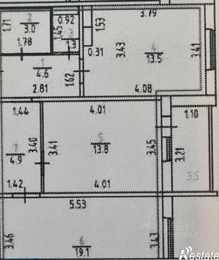 2-комн квартира Орёл г., Заводской, Зеленина ул., д.6