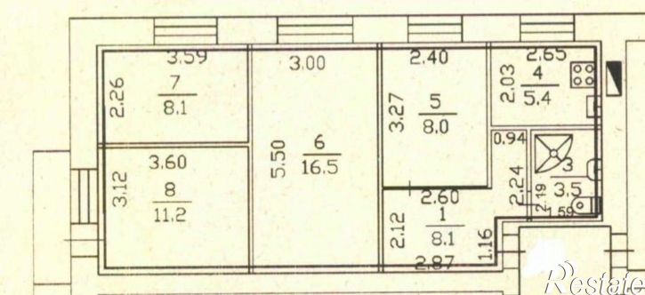 4-комн квартира ул Солнцевская, 8,  д. 8