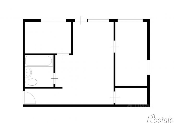 2-комн квартира ул Тургенева, 45,  д. 45