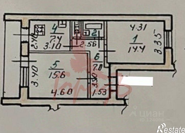 2-комн квартира ул Гайдара, 36,  д. 36