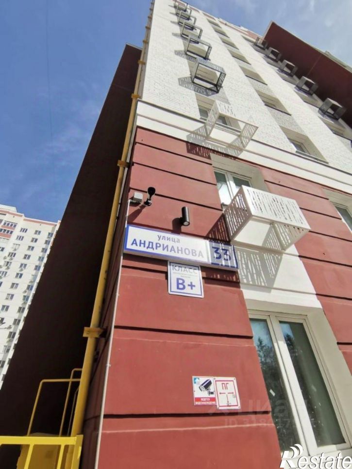 1-комн квартира ул Андрианова, 31,  д. 31