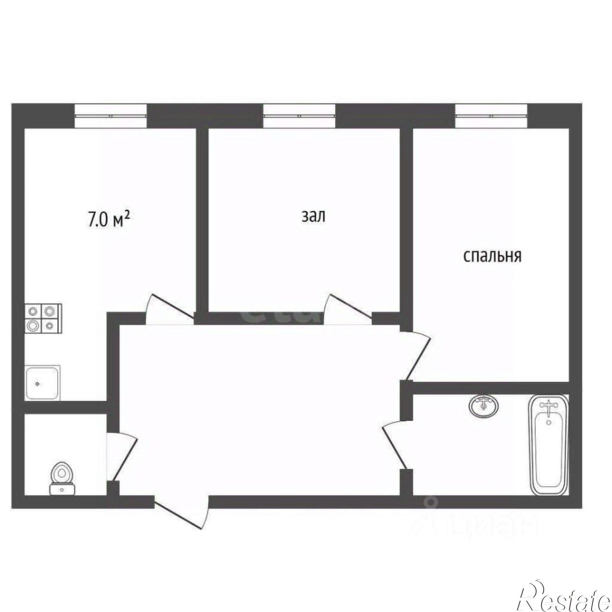 Сдать квартиру за 25 000 рублей на Комсомольская улица, 106