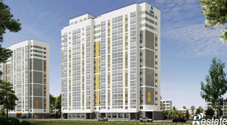 1-комн квартира в новом доме ул Льва Толстого, 15,  д. 15