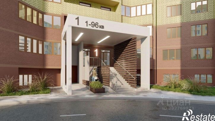 1-комн квартира в новом доме ул Авиационная, 3г,  д. 3г