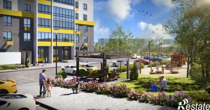 1-комн квартира в новом доме ул Кузнецова, 2,  д. 2