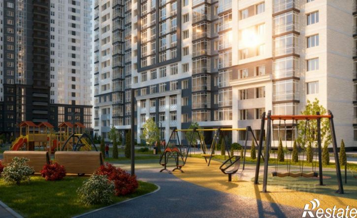 3-комн квартира в новом доме улица Генерала Армии Ковалёва