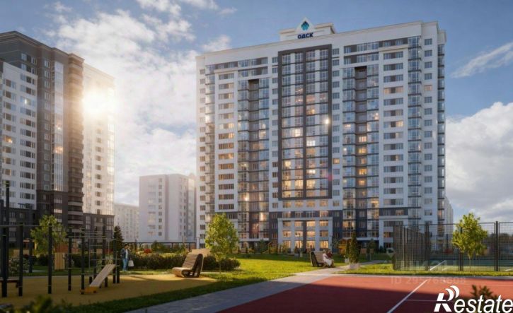 3-комн квартира в новом доме улица Генерала Армии Ковалёва