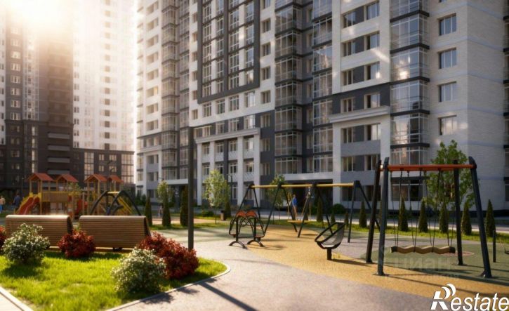 3-комн квартира в новом доме улица Генерала Армии Ковалёва