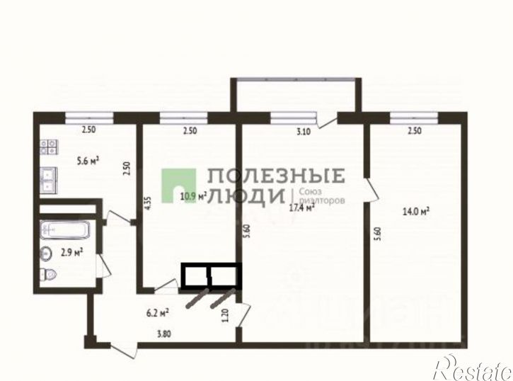 3-комн квартира улица Игнатова, 25,  д. 25