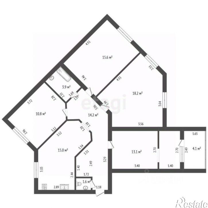 4-комн квартира ул Советская, 11,  д. 11