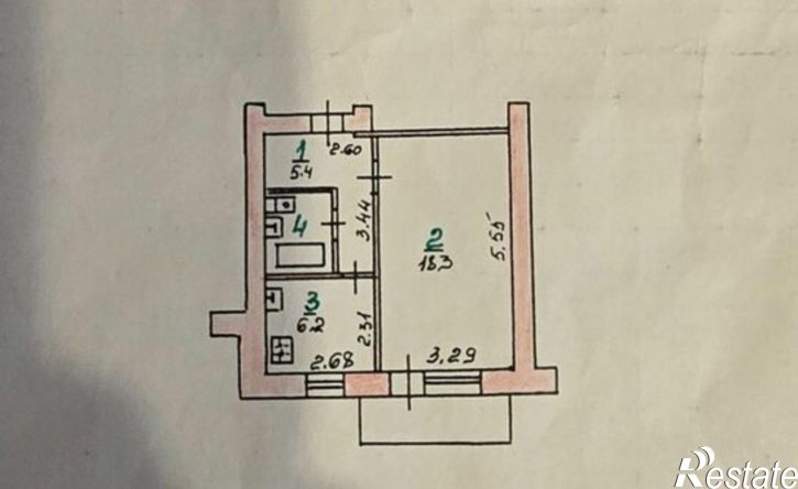1-комн квартира ул Игнатова, 29а,  д. 29а