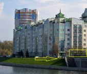офис 100 кв м, этаж 1/10 наб Дубровинского, 74а