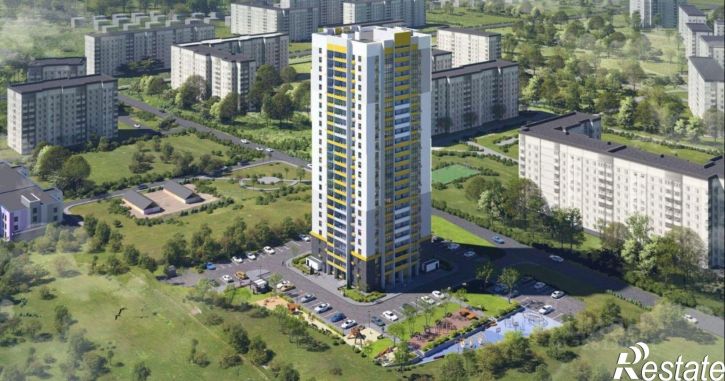 1-комн квартира в новом доме ул Кузнецова, 2,  д. 2