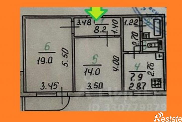 2-комн квартира ул 4-я Курская, 31,  д. 31