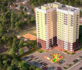 1-комн, 28кв м, этаж 9/17 улица Розы Люксембург, 33