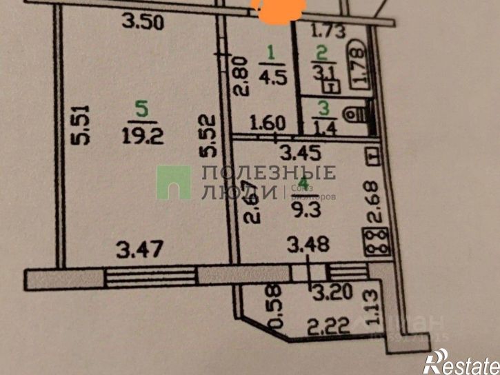 1-комн квартира Приборостроительная улица, 80,  д. 80