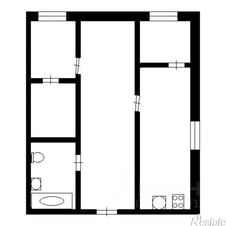 1-комн квартира ул Ливенская, 30а,  д. 30а
