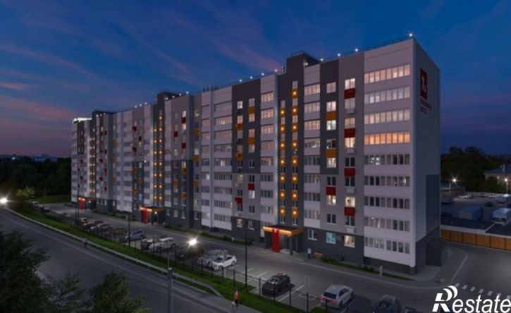 2-комн квартира в новом доме Московское шоссе, 7б,  д. 7б