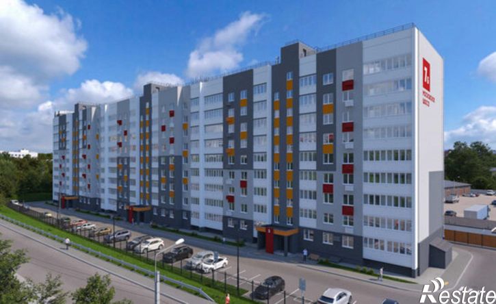 2-комн квартира в новом доме Московское шоссе, 7б,  д. 7б
