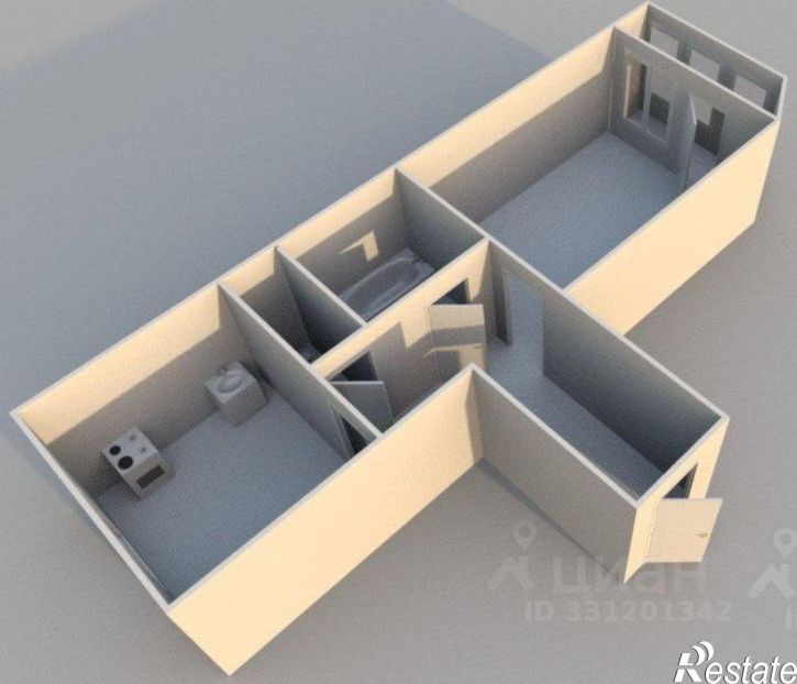 1-комн квартира бульвар Молодёжи, 11,  д. 11