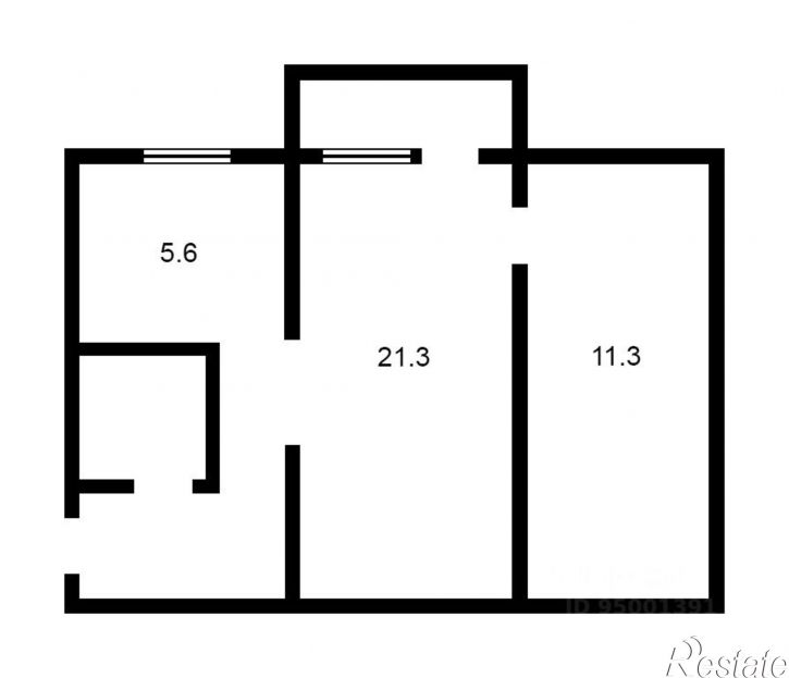 2-комн квартира ул Цветаева, 36,  д. 36