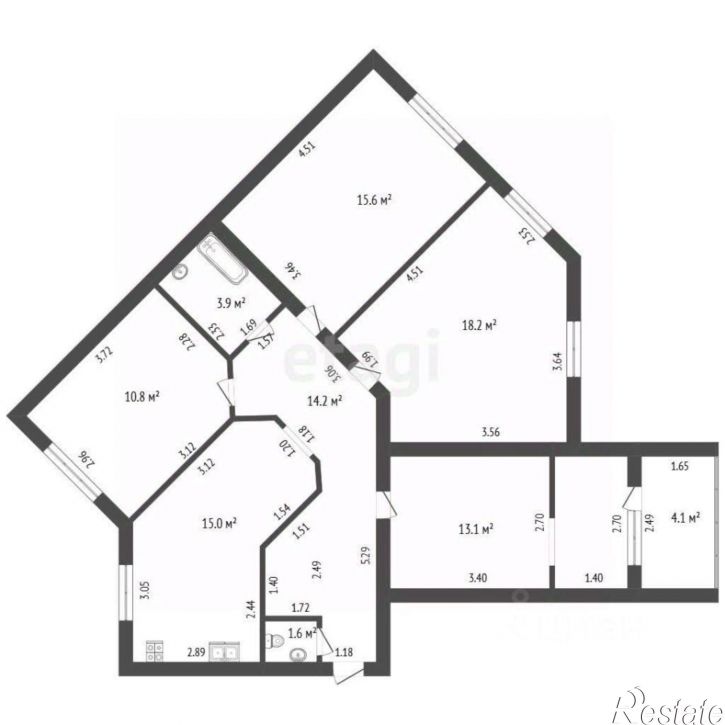 4-комн квартира ул Советская, 11,  д. 11