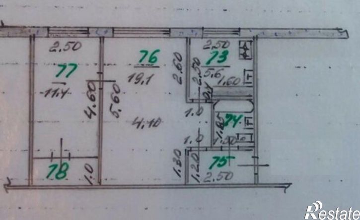 2-комн квартира ул Комсомольская, 354,  д. 354