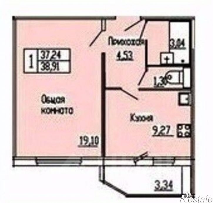 1-комн квартира ул Орелстроевская, 1,  д. 1