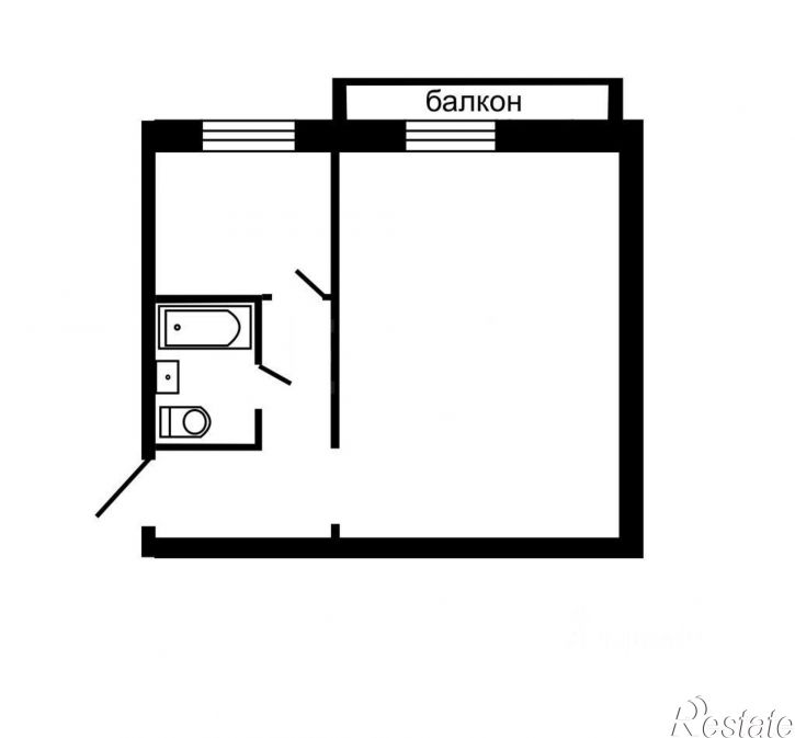 1-комн квартира ул Грановского, 6,  д. 6