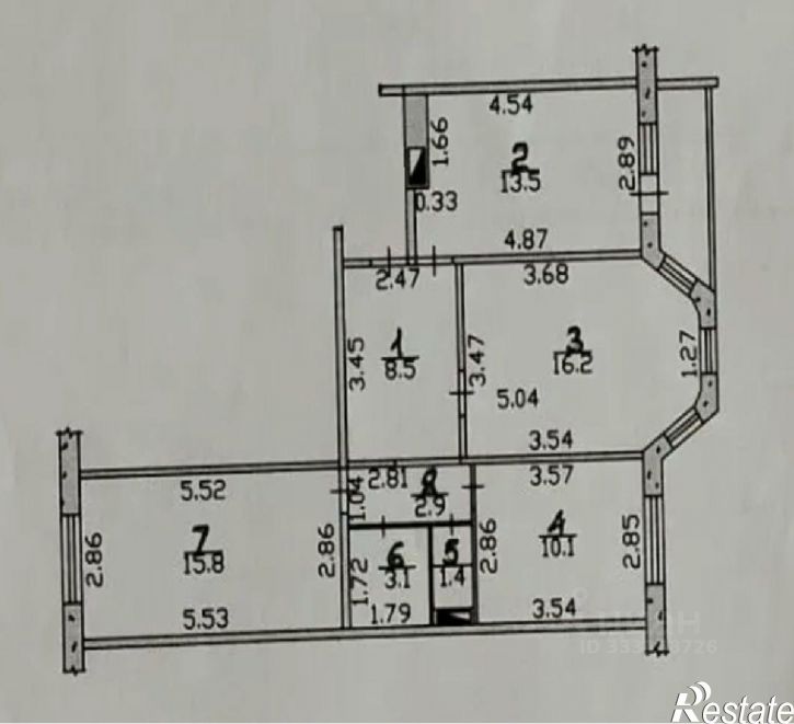 3-комн квартира ул Картукова, 2,  д. 2