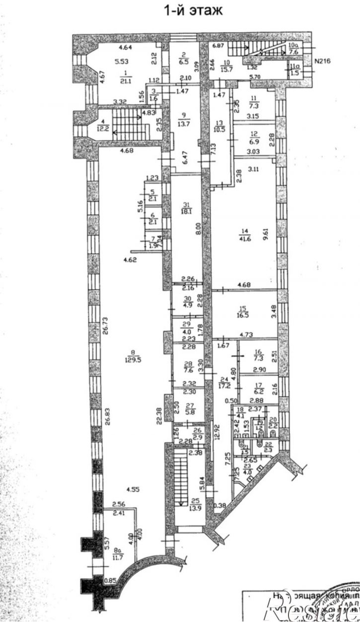 Помещение свободного назначения Московская улица, д.17