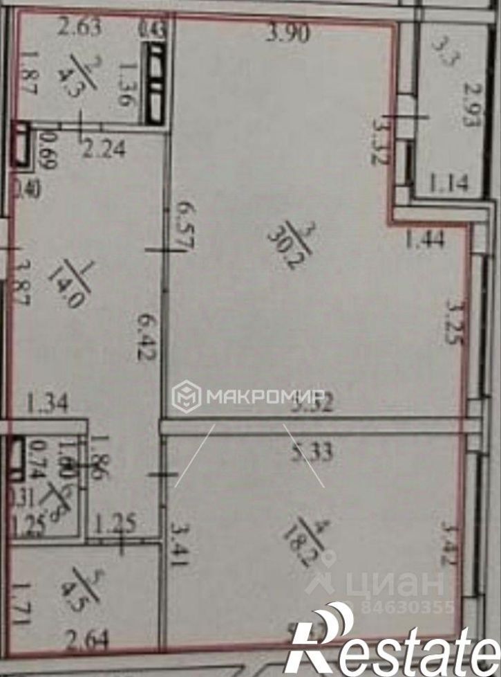 2-комн квартира улица Михалицына, 1,  д. 1
