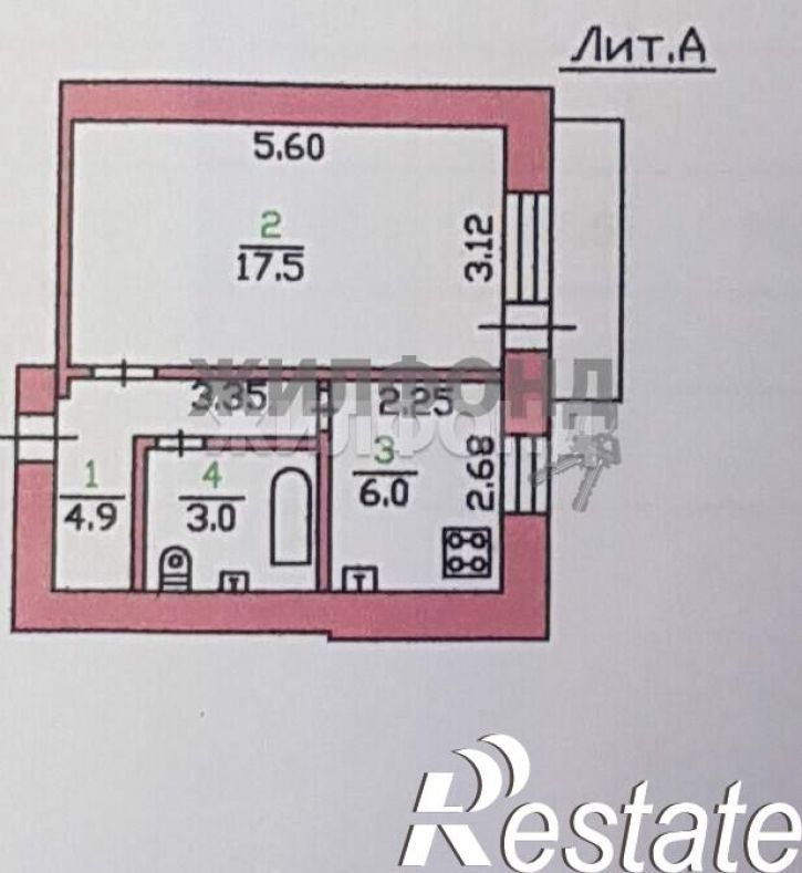 1-комн квартира Часовая улица, д.45